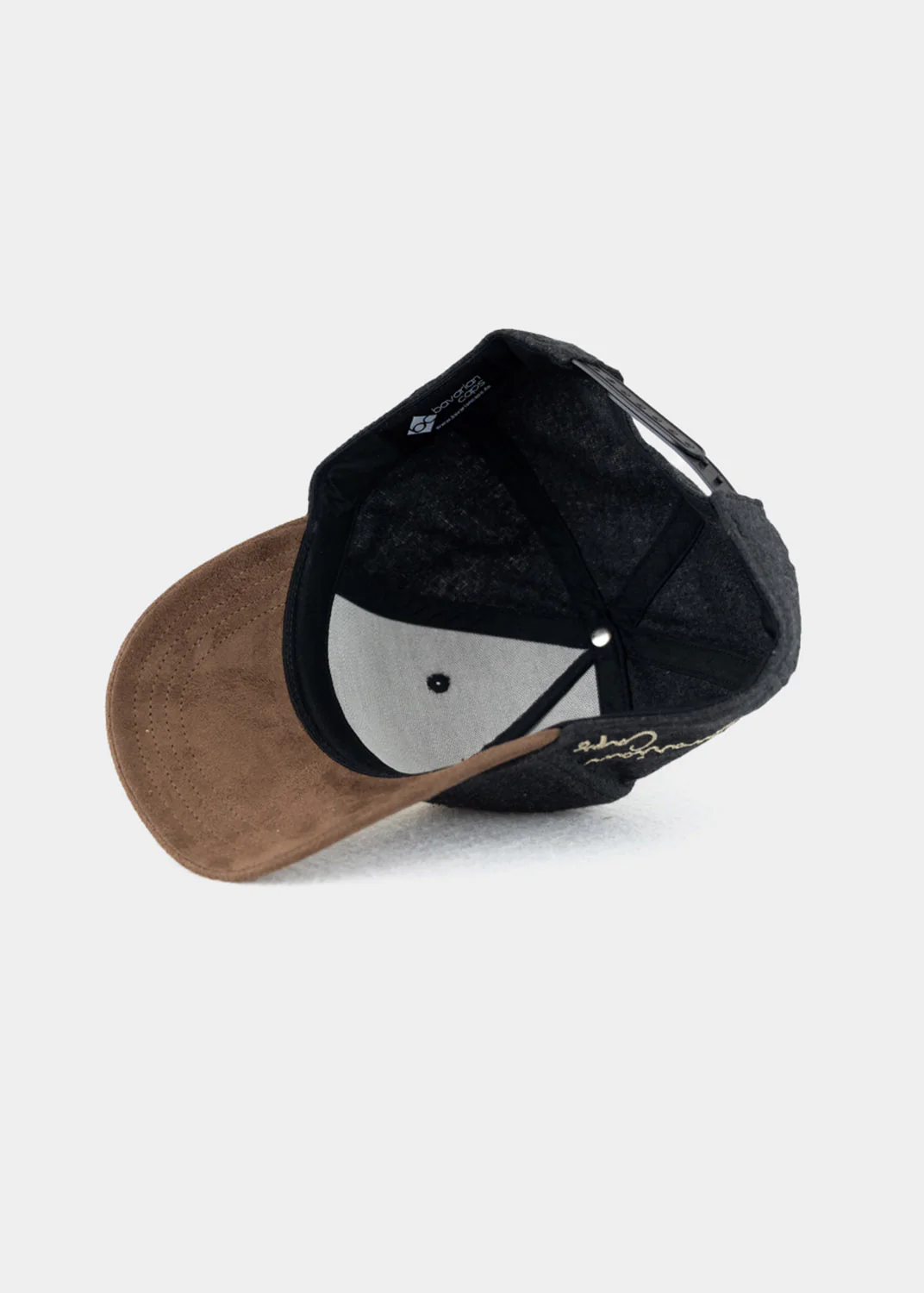 Cap "B" - dunkelgrau (Curved) - Image 4