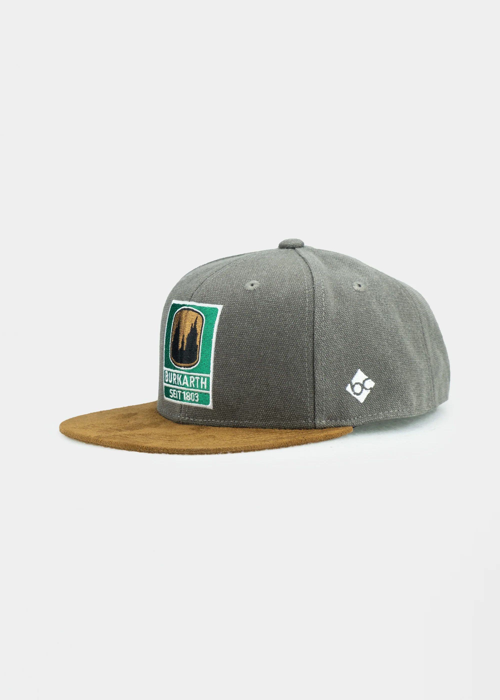 Cap "Burkarth" - dunkelgrau (Snapback)