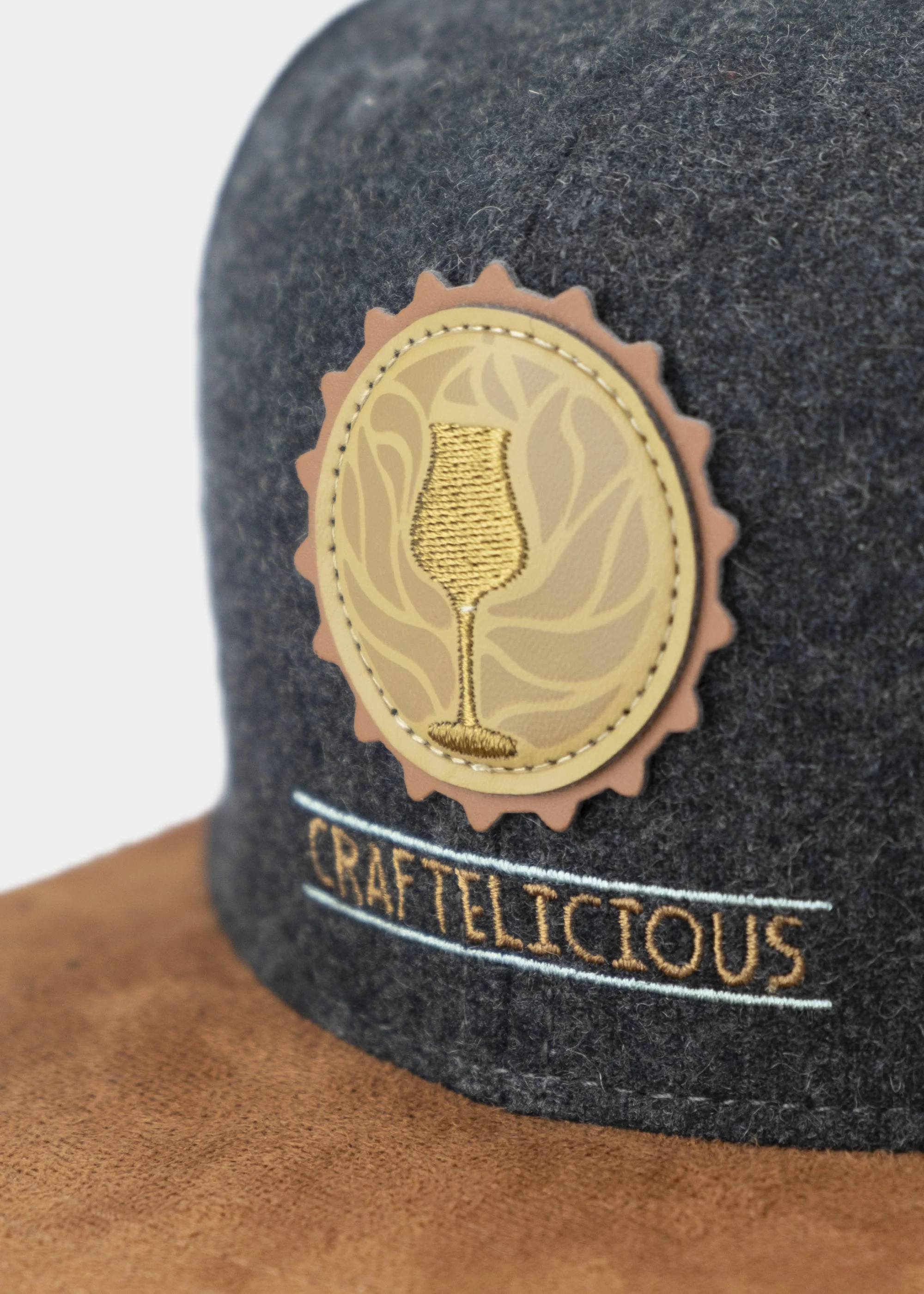 Cap "Craftelicious" - dunkelgrau (Snapback) - Image 2
