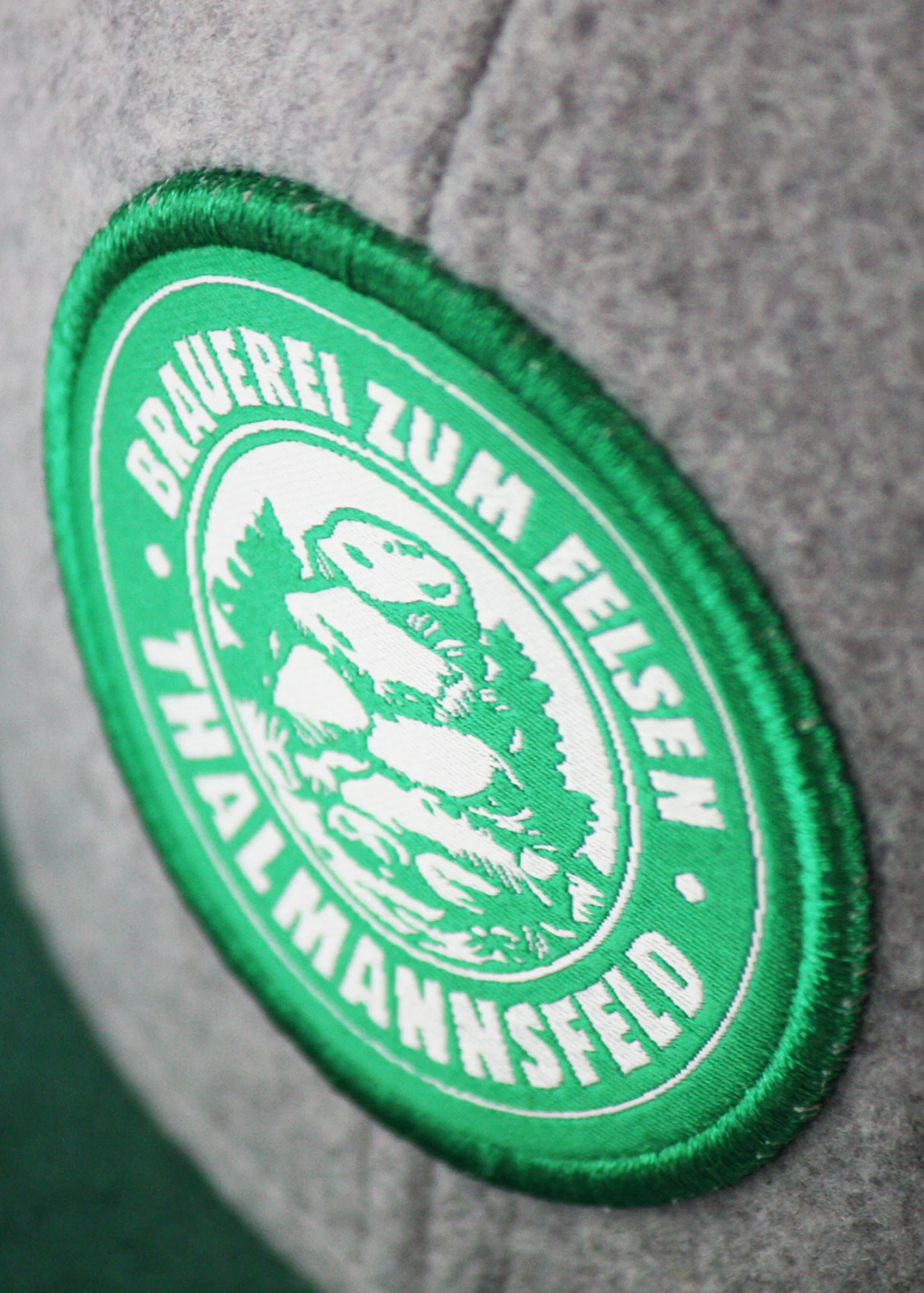 Cap "Felsenbräu" - hellgrau (Snapback) - Image 2