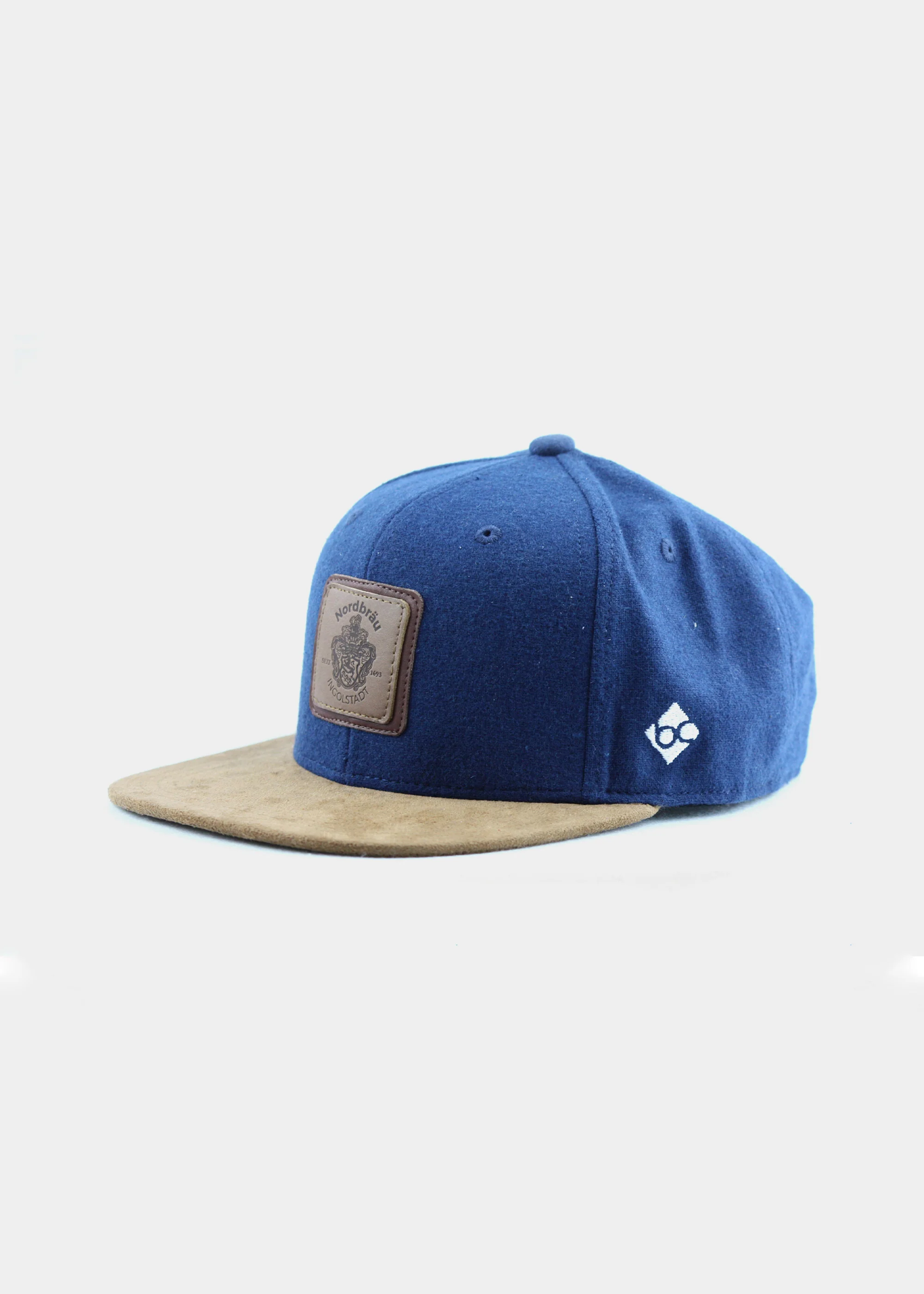 Cap "NordbrÀu" - blau (Snapback)