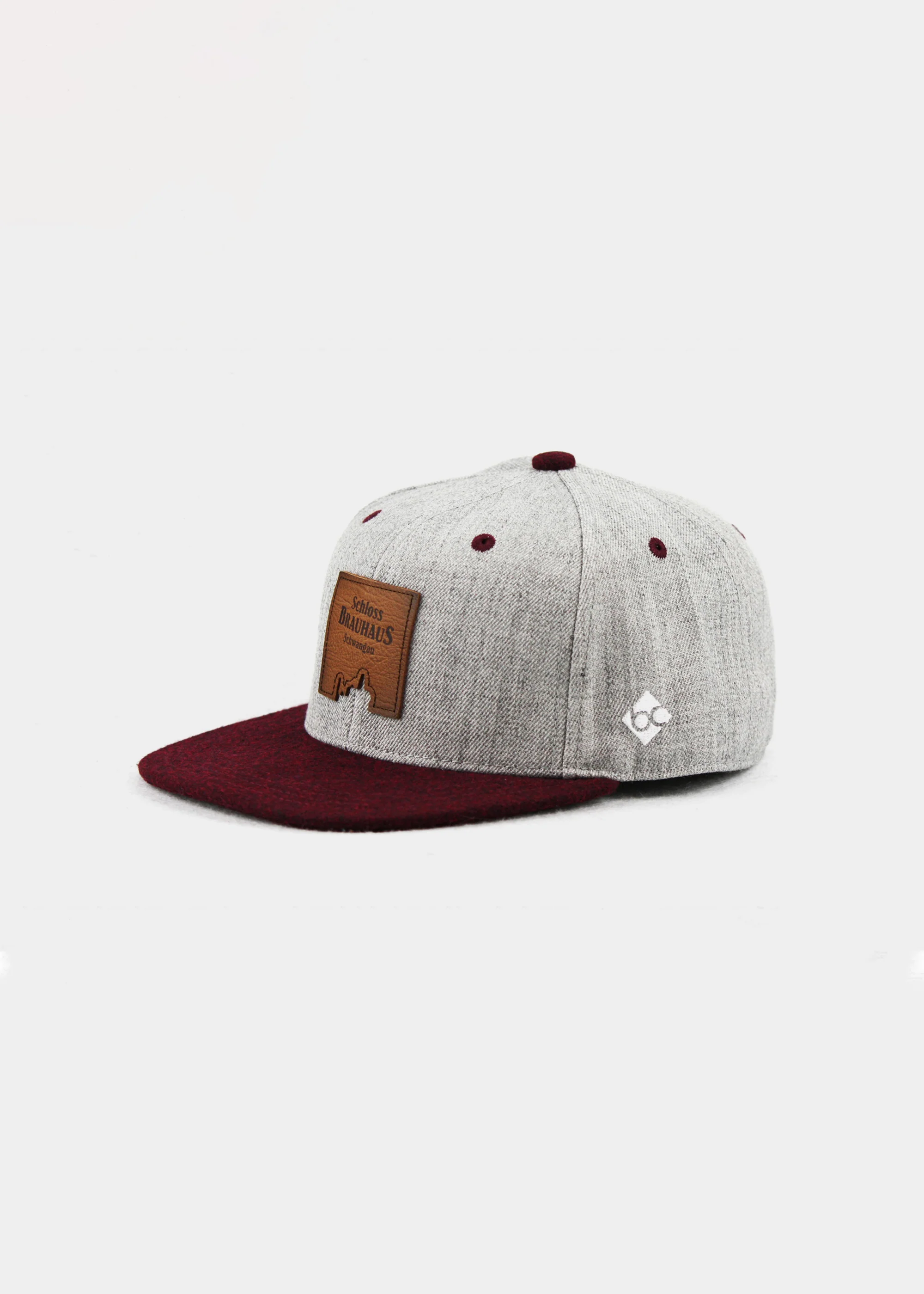 Cap "Schwangau" - hellgrau (Snapback)