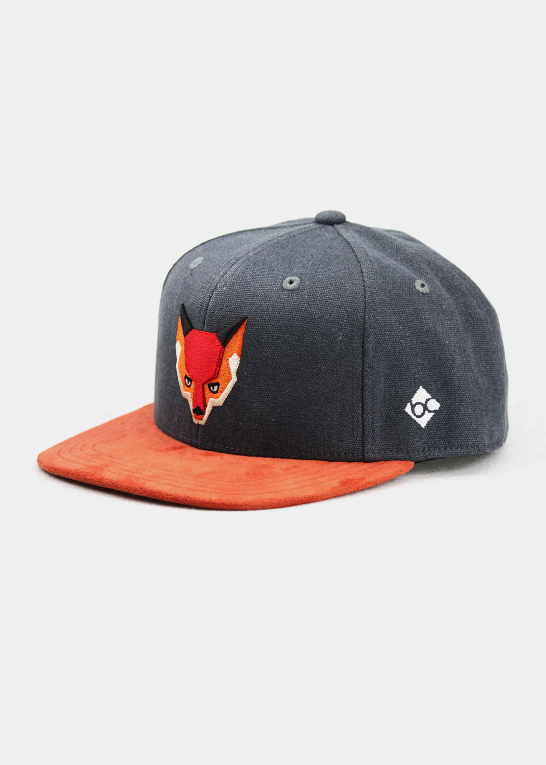 Cap "Waldfuchs" - dunkelgrau (Snapback)