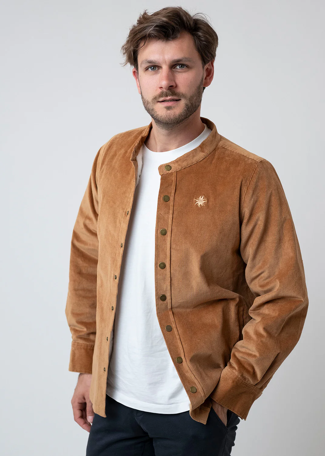 Hemdjacke "Hardkord" - braun - Image 2