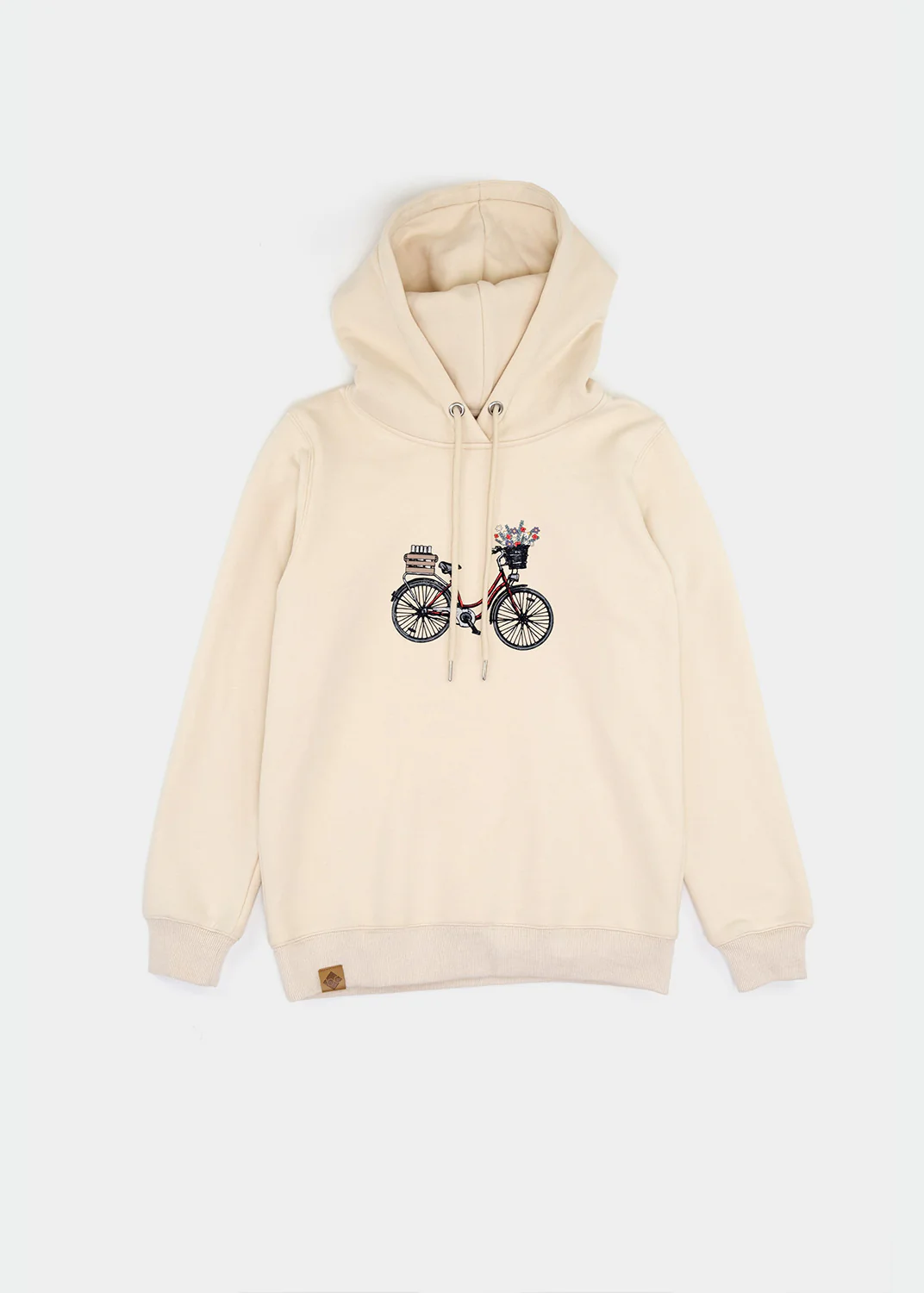 Hoodie "Expresslieferdienst Damen" - beige