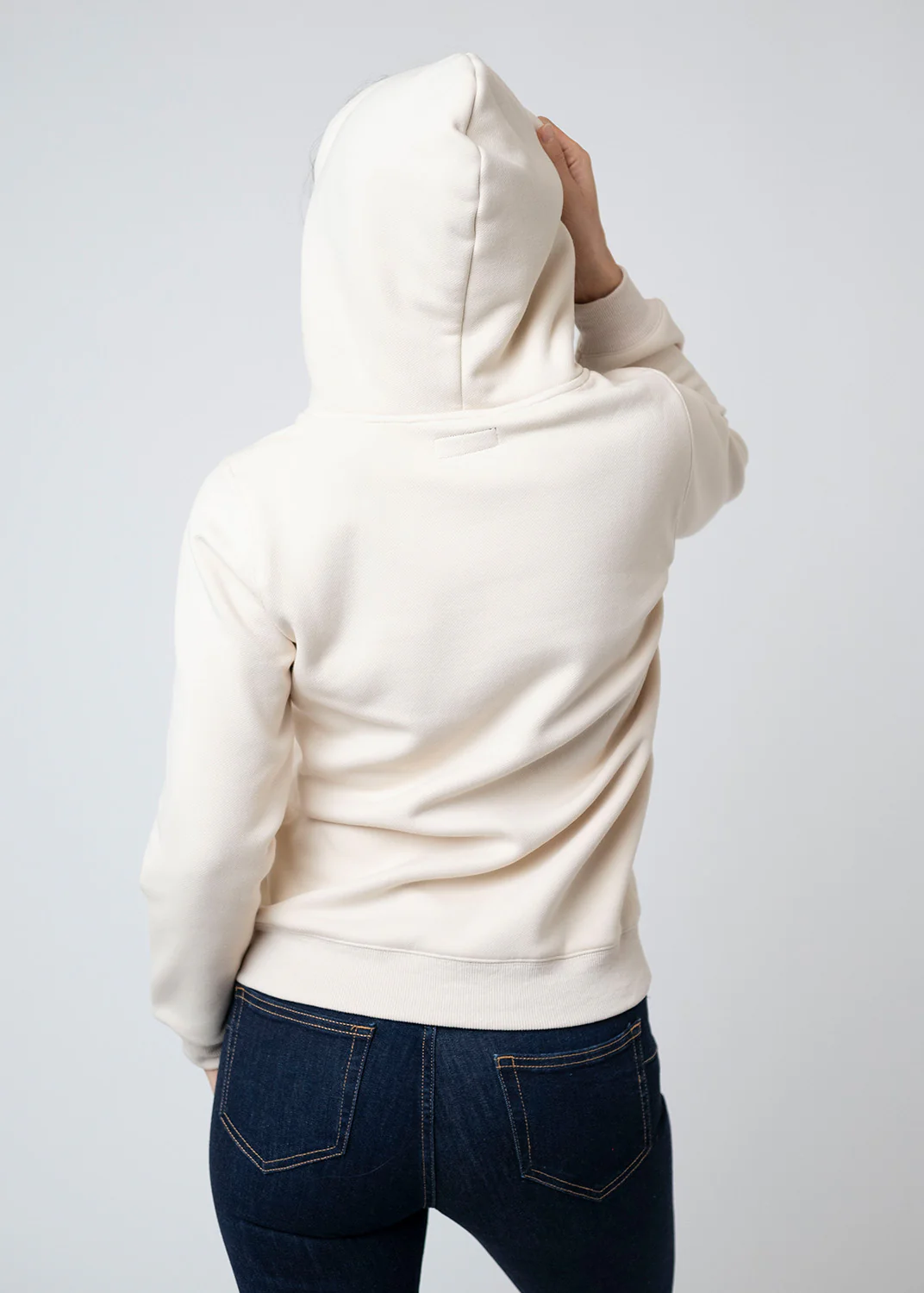 Hoodie "Expresslieferdienst Damen" - beige - Image 4