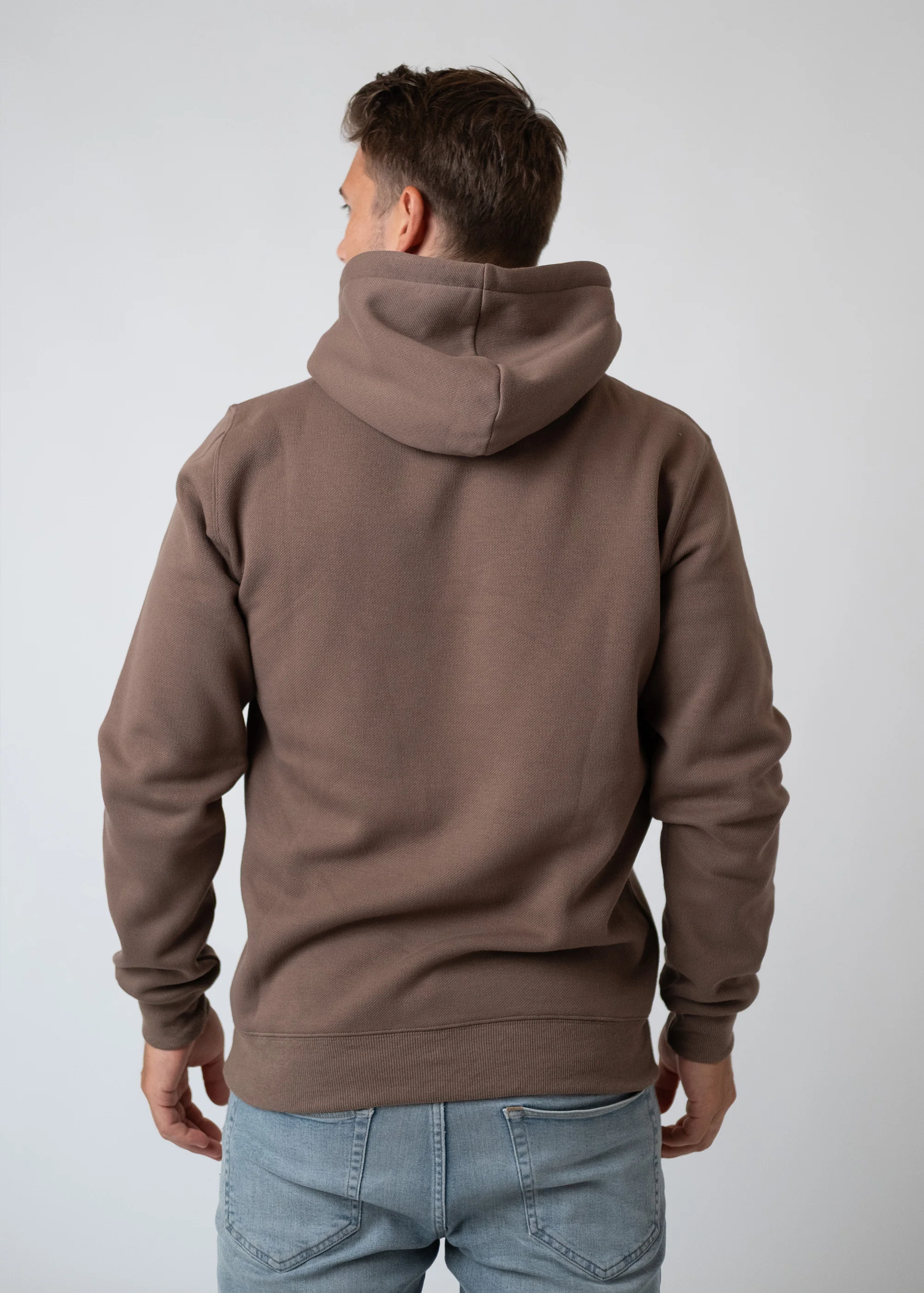 Hoodie "Expresslieferdienst" - dunkelbraun - Image 4