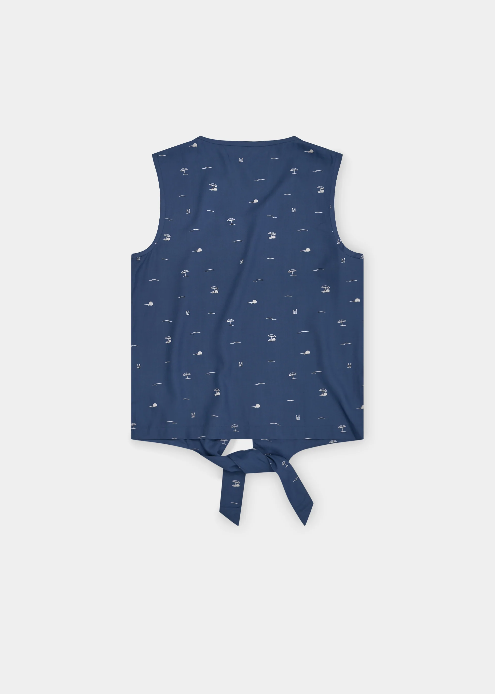 Knotentop "Dolce Vita" - dunkelblau - Image 8