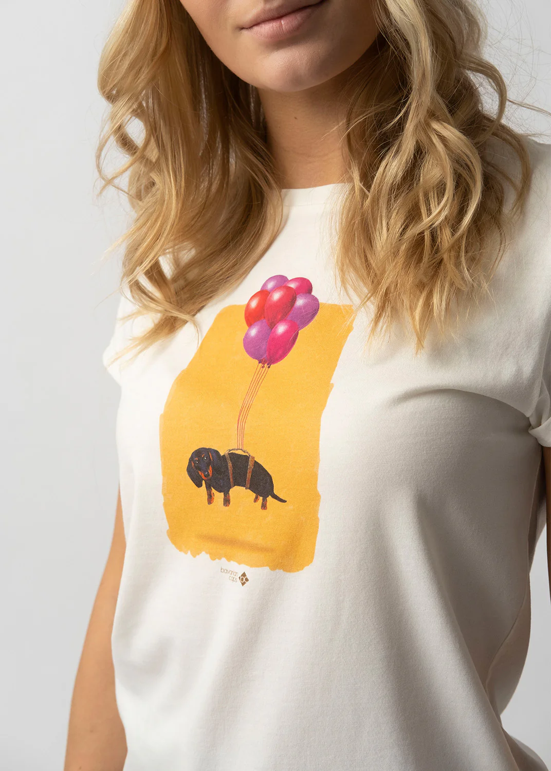 T-Shirt "Dackelexpress" - weiß - Image 2