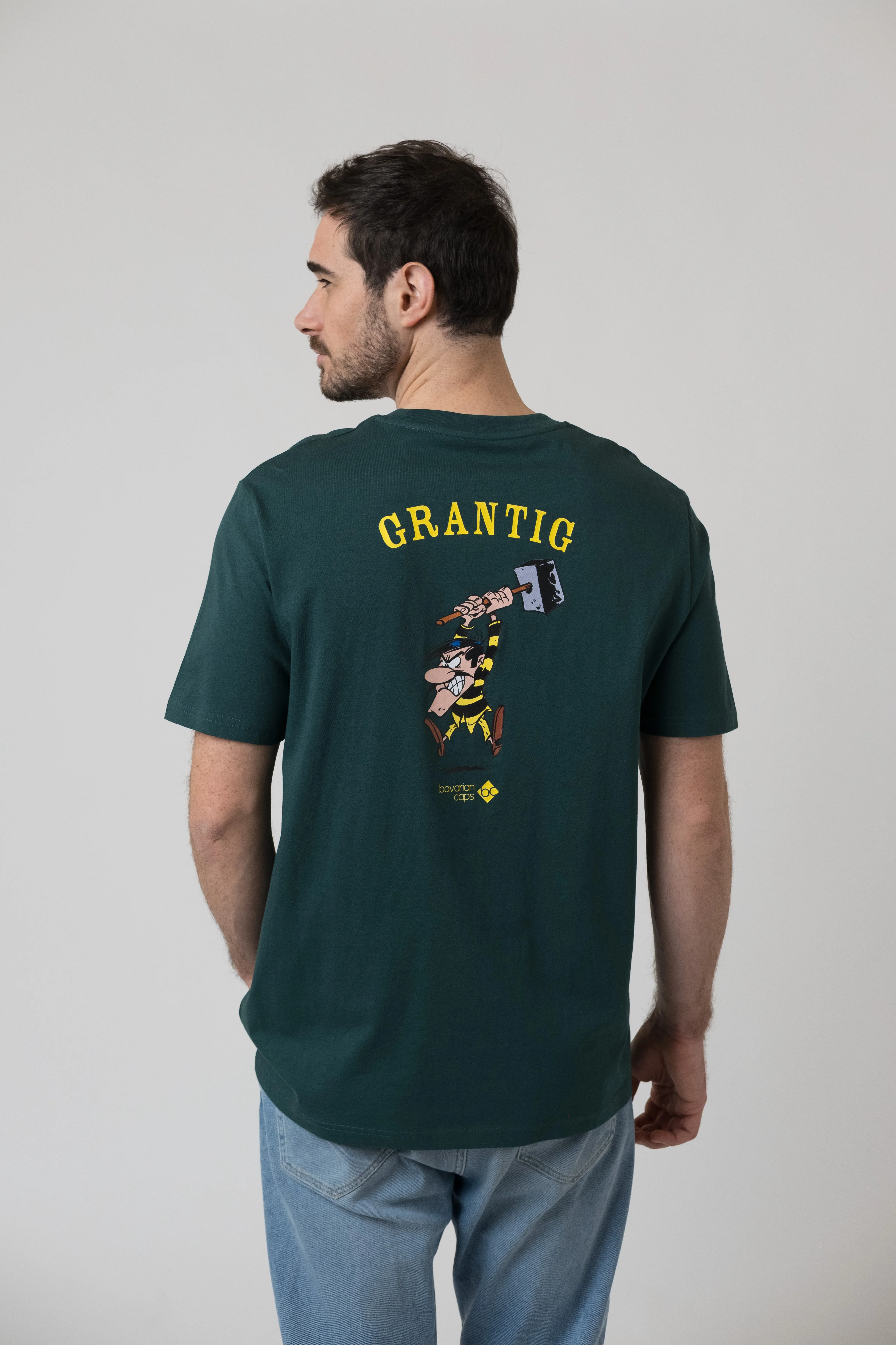 T-Shirt "Grantler Klub: Joe Dalton" - dunkelgrün - Image 3
