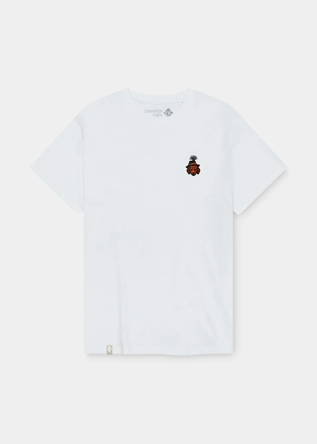 T-Shirt "Monsieur Waldi" - weiß